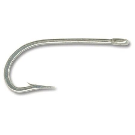 Mustad Classic O'Shaughnessy Hook, Size 60 Forged, Heavy Wire, Ringed Eye, Duratin 28PK 3407SS-DT-6/0-28